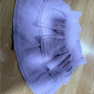 Cat&Jack Girls Lavender Ruffle Skort with Built-In Shorts FloralXL,lavenderL…48